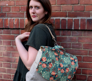 Vintage Schoolbag Leonabel - Nähanleitung und Schnittmuster für Rucksack, Fahrradtasche, Ranzen, Messengerbag