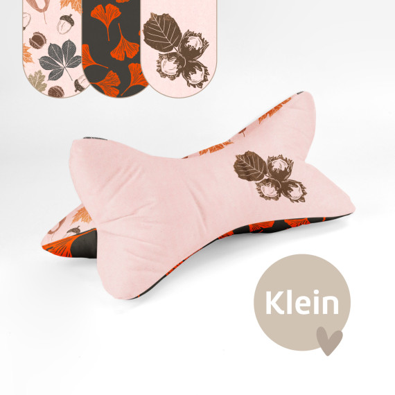 DIY-Nähset - Leseknochen - Klein - Herbstzauber - Haselnüsse - Lausemia Design Studio - Velvet - abby and amy