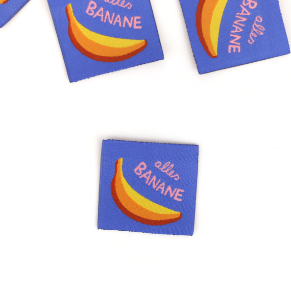 1 Label - alles BANANE - Blau - jojulein design