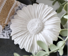 Silikon - Gießform - Margerite - Blüte - aufgeblüht - vielfältig nutzbar