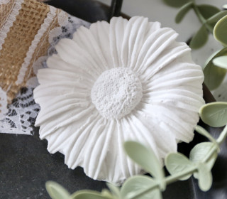 Silikon - Gießform - Margerite - Blüte - aufgeblüht - vielfältig nutzbar