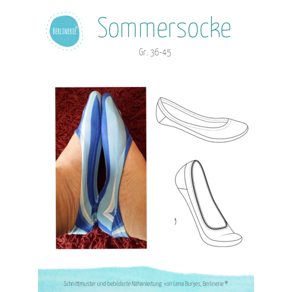 Ebook -  "Sommersocke Sarah" Gr. 36 - 45