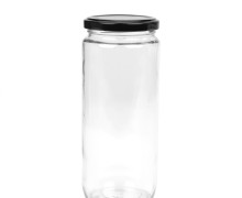 1 Einmachglas - Glas Zum Kerzenfärben - für Wachs - Dip Dye - Transparent