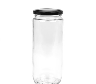 1 Einmachglas - Glas Zum Kerzenfärben - DipDye - Transparent