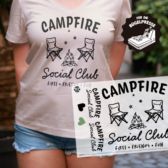 Onkel Bo's Bügelbilder - DIN A4 - campfire social club - BIG
