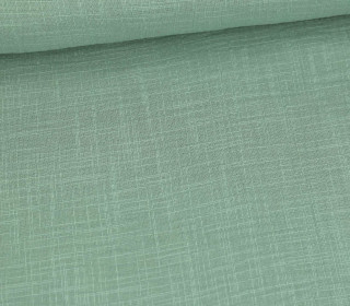 Musselin - Muslin - Double Gauze - Schnuffeltuch - Windeltuch - Uni - Slub-Garn - Lichtgrün Dunkel
