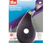 1 Rollmaßband - Ergonomics - 0,3mm x 150cm - Prym - Weiß/Pflaumenblau