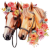 HorseFriendsFlowers