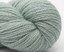 British Blue Wool Fingering - Frosty Green