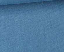Bio Musselin Lotta - Muslin - Uni - Organic Cotton - Double Gauze - Jeansblau