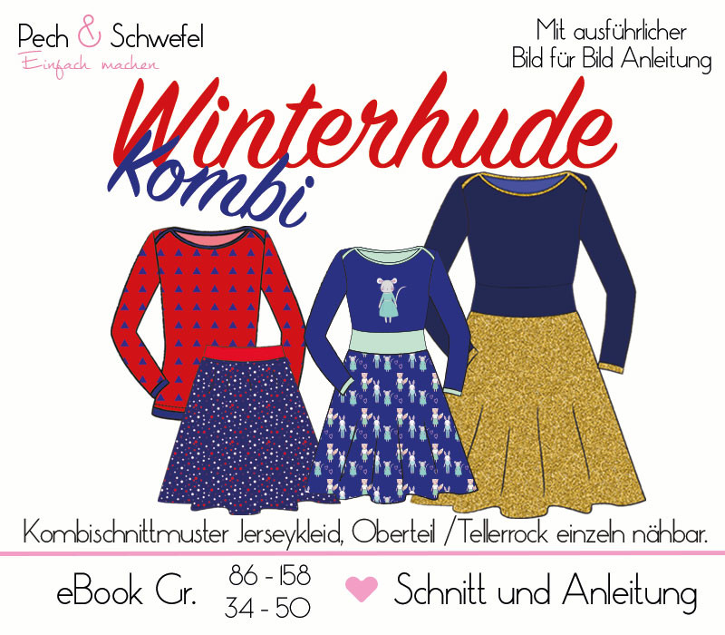 Ebook -  Kleid Winterhude Kombi von Pech und Schwefel