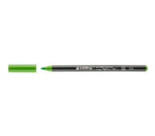 1 Porzellan-Pinselstift - Pinselspitze 1-4mm - edding 4200 - Hellgrün (col. 11)