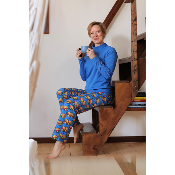 Bio-Sommersweat - French Terry - Hamburger Liebe - Classics - Himmelblau - Hamburger Liebe