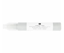 Candle Liner - Kerzenmalfarbe - 1x 30ml - Rico Design - Silber