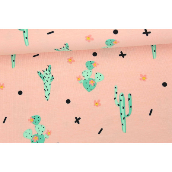 Jersey - Kakteen - Ethno Spirit - Apricot