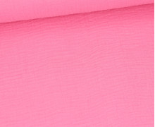 Musselin - Muslin - Double Gauze - Uni - Rosa - 125g - Schnuffeltuch - Windeltuch