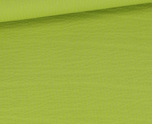 Seersucker - Jacquard - Streifen - Uni - Limettengrün