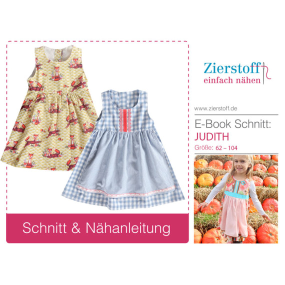 E-BOOK – Dirndl, Kleid „JUDITH“ – Schnitt & E-Book, Gr. 62 – 104