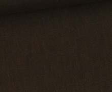 Leinen - Uni - 230g - Dunkelbraun