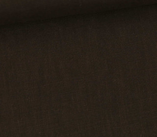 Leinen - Uni - 230g - Dunkelbraun
