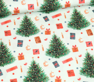 Exklusiv Canvas - Season's Greetings - Christmas Tree - Pastellgrün - abby and me