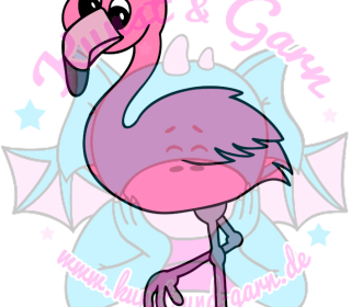 Plotterdatei Flamingo Frida