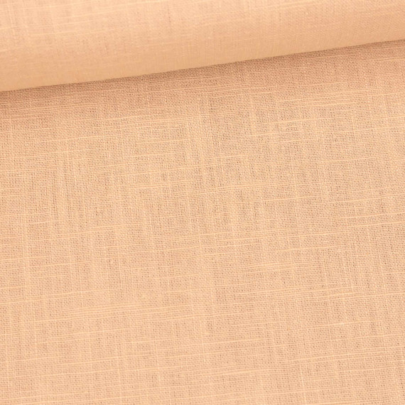 Leinen - Uni - 230g - Puder