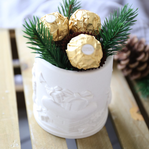 Silikon - Gießform - Teelichthalter - Dekobecher - Weihnachten - vielfältig nutzbar