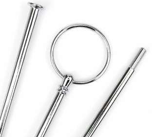 DIY-Set Etagere - Etagere einfach selber machen - Rund - Silber