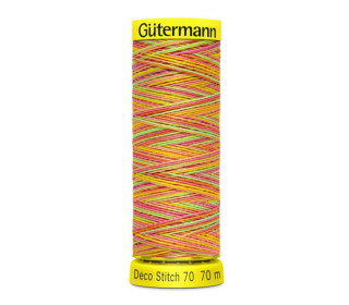 Gütermann Garn - Deco Stitch No. 70 - 70m - Multicolor - #9873