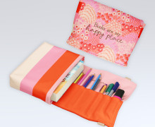 DIY-Nähset - Buch-Organizer - Books are my happy place - Softshell - abby and amy