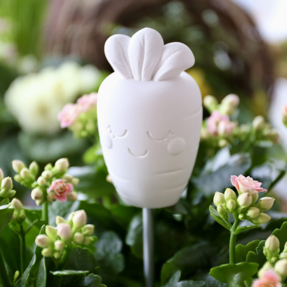 Silikon - Gießform - Kleine Karotte - Gartenstecker - Mohrrübe - vielfältig nutzbar