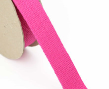 1 Meter Gurtband  - 30mm - Baumwolle - Pink