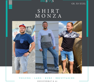 Ebook Herren Shirt MONZA Gr. XS-XXXL