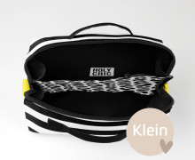 DIY-Nähset - KLEIN - Kosmetiktasche - Binz - Holy Chic - Black & White - studio.mARTinchen - abby and amy