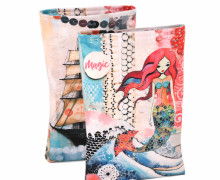 DIY-NÄHSET - Buchtasche - Magic - Meerjungfrau - Softshell - abby and amy