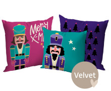 Kissenstoff - DIY - Kissen-Set - Nutcracker - Hamburger Liebe - Velvet - abby and amy