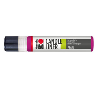 1 Kerzenmalstift - Candle-Liner - Perlmutt-Effekt - 25ml - Marabu - Purpur (Col. 211)
