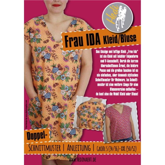Ebook - Kleid/ Bluse Frau Ida