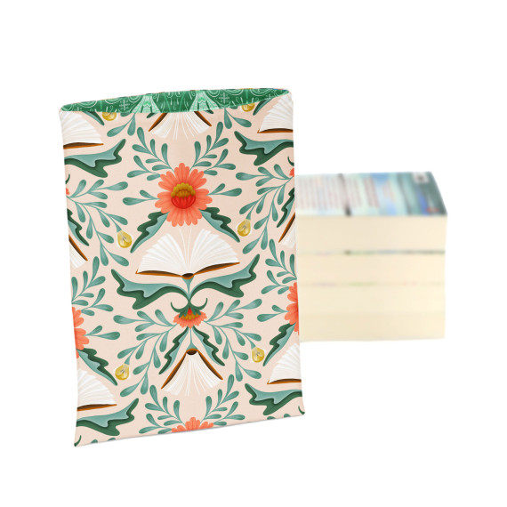 DIY-NÄHSET - Buchtasche - Buchblumen - Softshell - Sanne Paul - abby and amy