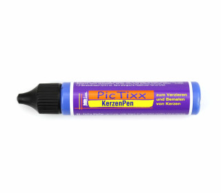 1 KerzenPen - Pic Tixx - Flüssigwachs - feine Malspitze - 29ml - KREUL - Royalblau (49717)