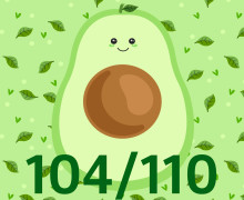 DIY-Nähset Kleidchen - Avocado - Größe 104/110 - Softshell - Fasching - Karneval - Kostüm - zum selber Nähen - abby and amy