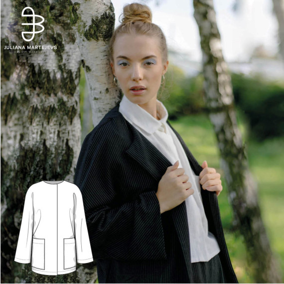 eBook JULIANA MARTEJEVS Kimono Jacke Cardigan
