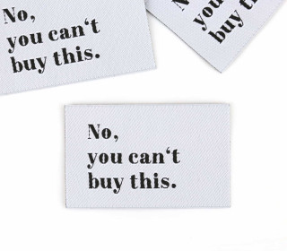1 Label - No, you can't buy this. - Weiß - Hamburger Liebe