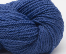 British Blue Wool Fingering - Midnight Blue