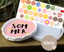 Outdoorstoff - Summer Vibes 2.0 - Inlays für Silikon - Dekoteller - Tablett - Klein - studio.mARTinchen - abby and amy