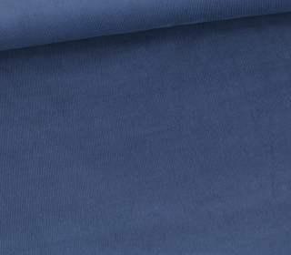 Feincord - Babycord - Baumwolle - Uni - 145g - Taubenblau