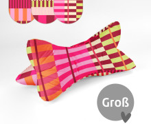 DIY-Nähset - Leseknochen - Groß - Bold Pattern Play - Velvet - abby and amy