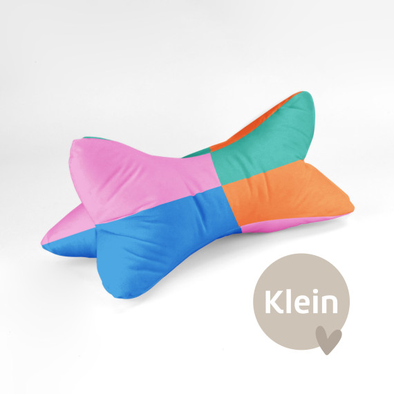DIY-Nähset - Leseknochen - Klein - Farbquartett - Pastell - anlukaa - Velvet - abby and amy