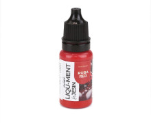 10ml Liqu-Ment - Farbflasche - Ruba Red - Wasserbasiert - Colorberry